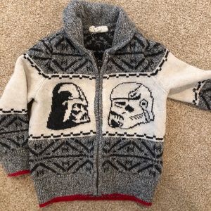 5T boys gap cardigan sweater